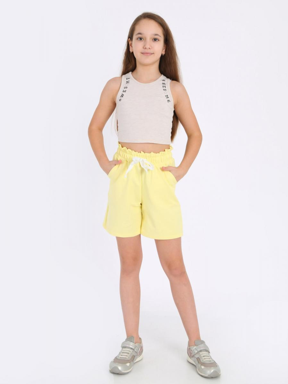 Шорты "Гаванна-3", светло желтый, р.110, (Ивашка)