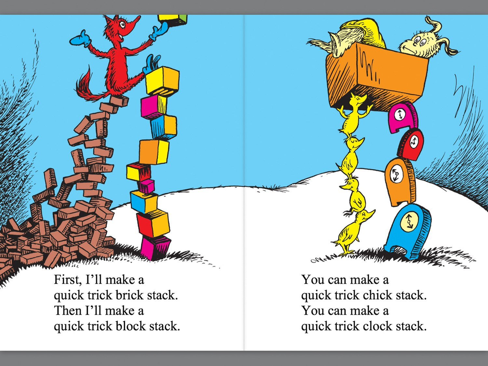 Dr. Seuss Fox in Socks