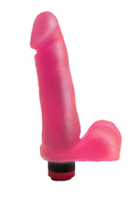 Реалистичный вибратор LOVETOY – розовый, 16 см