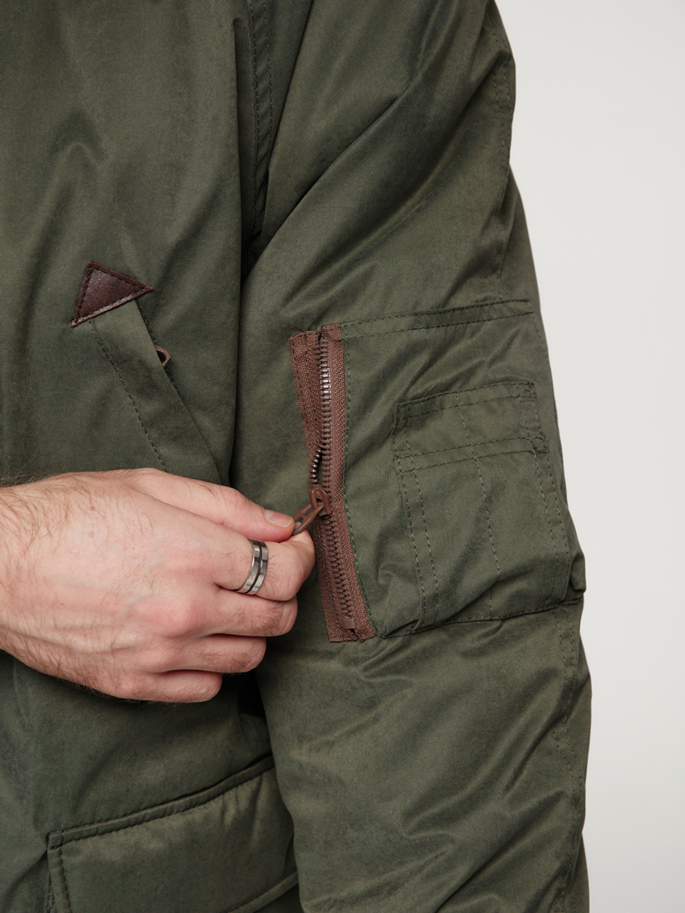 Green parka "Ruskolan"