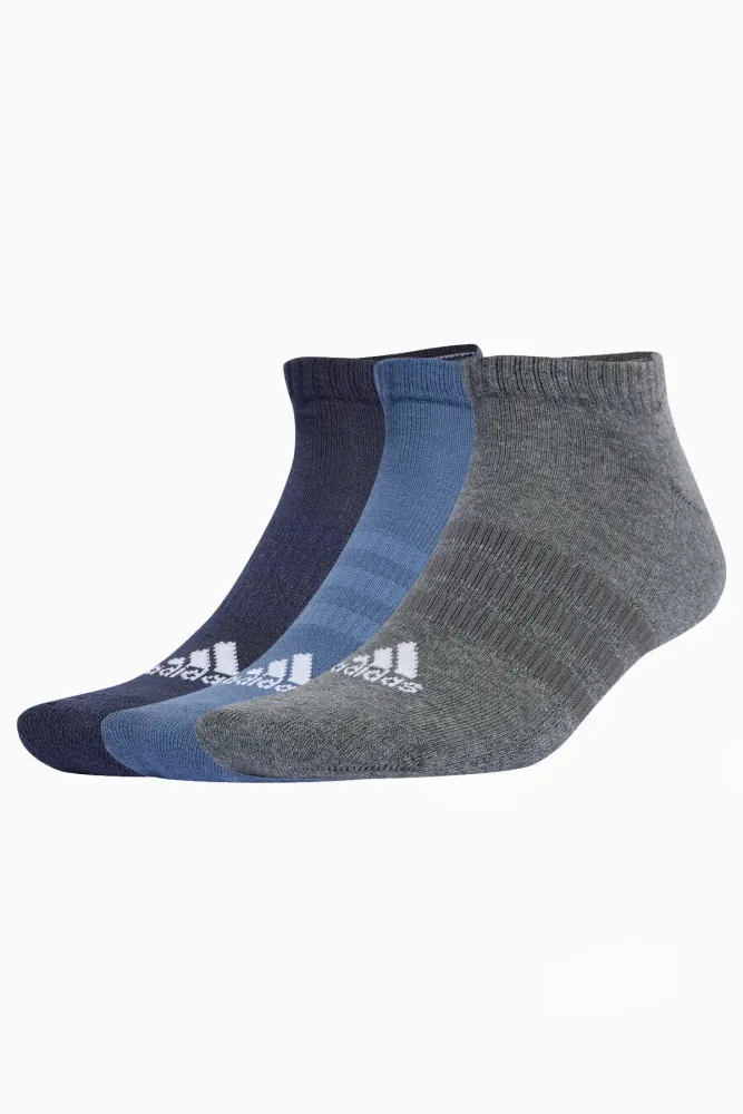 Носки adidas Cushioned Low-Cut 3-Pack - многоцветный