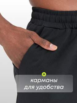 Шорты Legenda Urban с карманами черные
