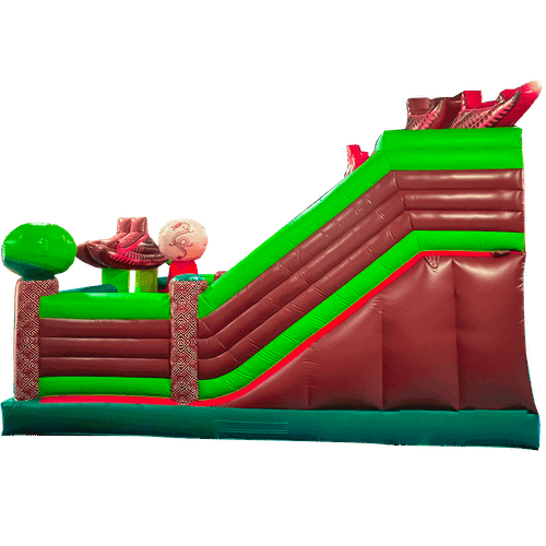 Коммерческий надувной батут “Хижина Дракона” 7,5*6,5*5,5 м