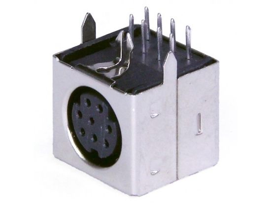 Разъём MDN-8FR на плату (DS1093-01-BN80)