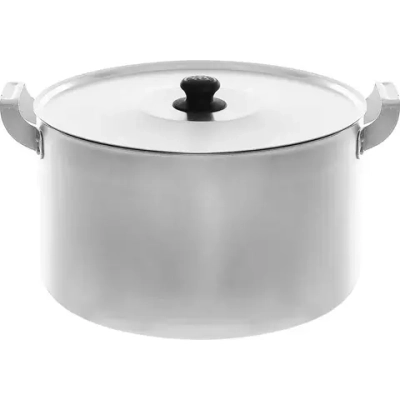 Кастрюля 15л 2 руч. мет/кр.