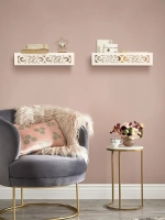 Полка настенная навесная 49*10*10 см