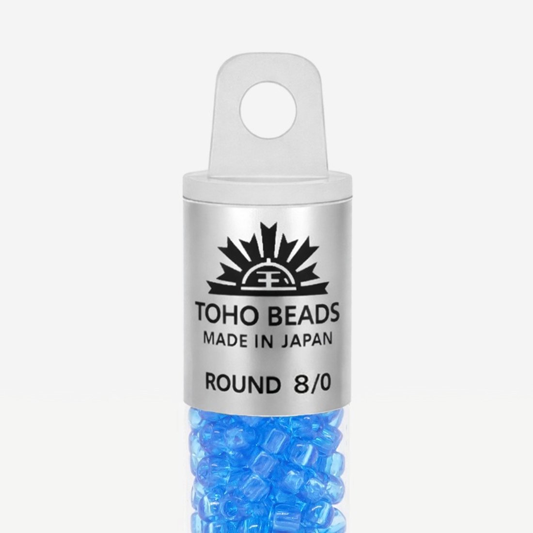 Японский бисер TOHO Round 8/0 (№3B), прозрачный