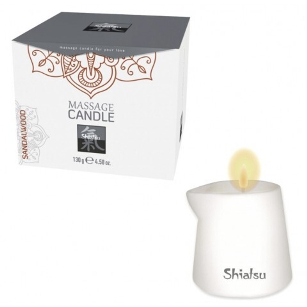 Массажная свечка с ароматом Сандала. 130 гр.