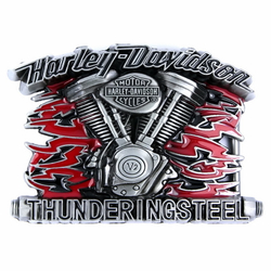 Пряжка Harley Davidson (мотор)