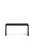 Черный лакированный журнальный столик Litto из МДФ, 90 x 45 см