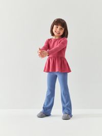Лонгсив с баской "Пепельная роза"