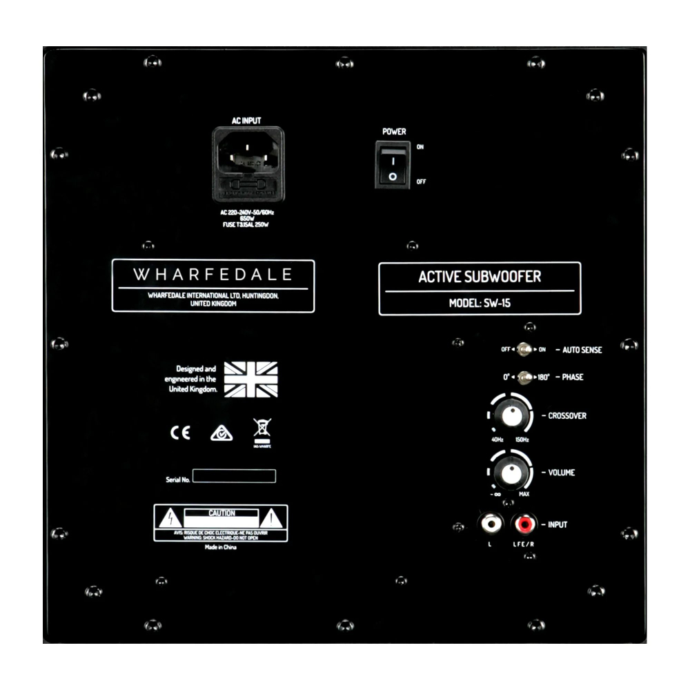 Сабвуфер Wharfedale Diamond SW-15 Black Wood