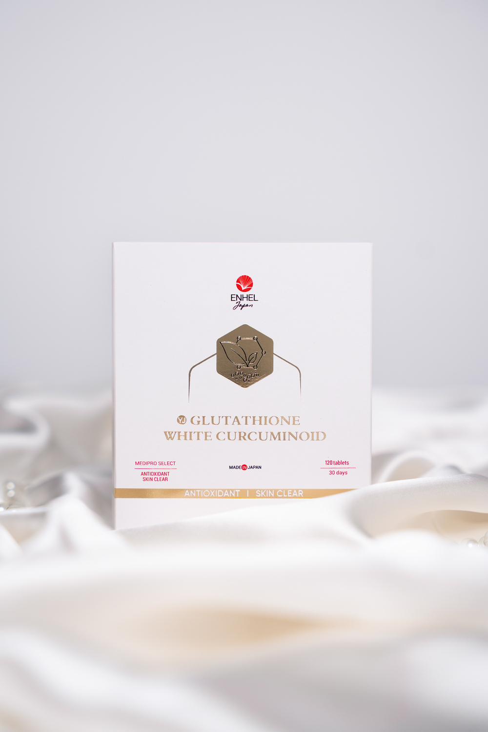 Чистая кожа - витаминный комплекс Enhel Japan для детоксикации, чистоты кожи и снижения воспаления