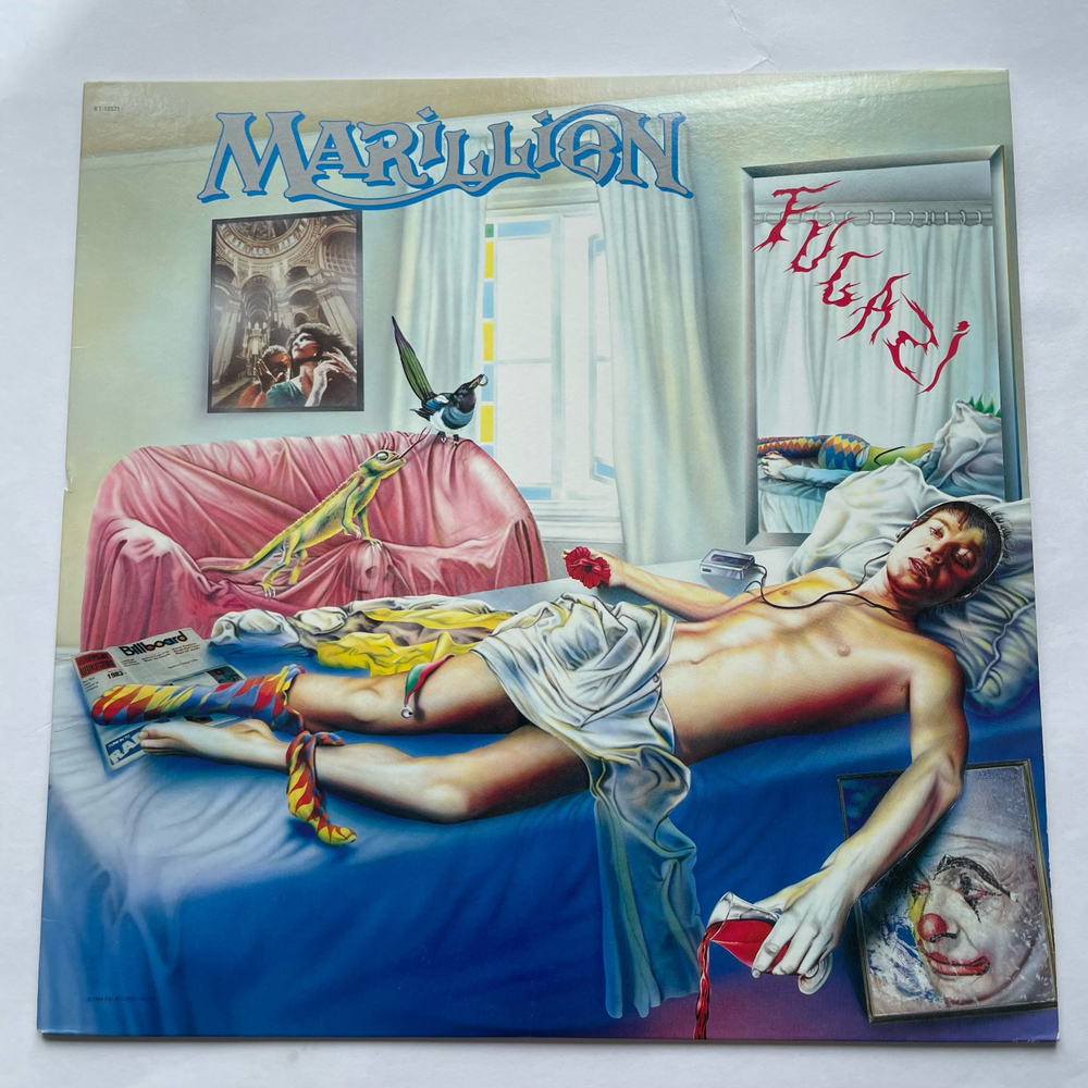Винтажная виниловая пластинка LP Marillion Fugazi (США 1984)