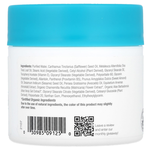 DERMA E, крем с чайным деревом и витамином Е, 113 г (4 унции)