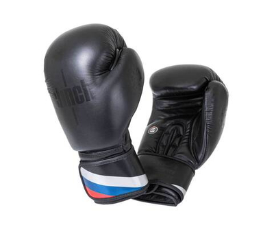 Перчатки боксерские Clinch Olimp Plus черные C155
