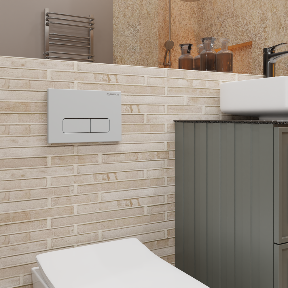 Клавиша для инсталляции CHARUS Elegia FP.320.46.01, хром матовый