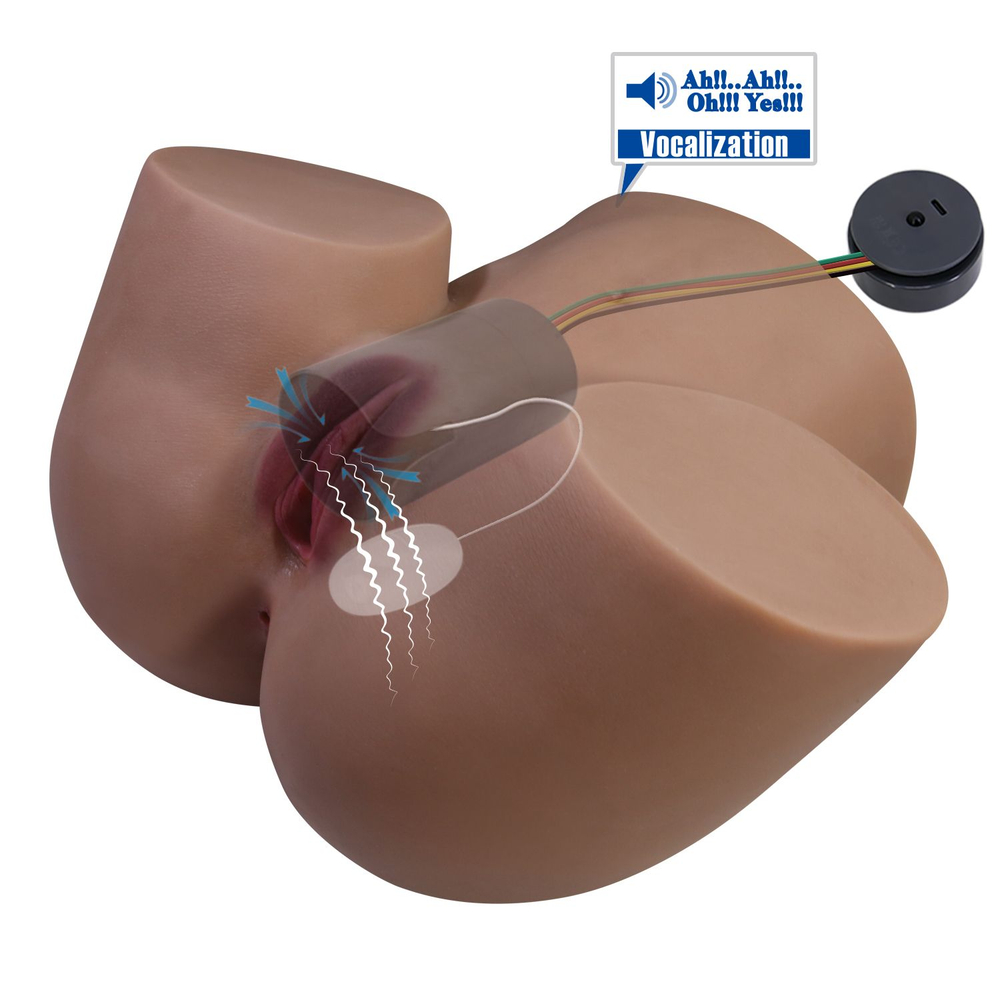 Мастурбатор Briony Baile с 2 любовными каналами