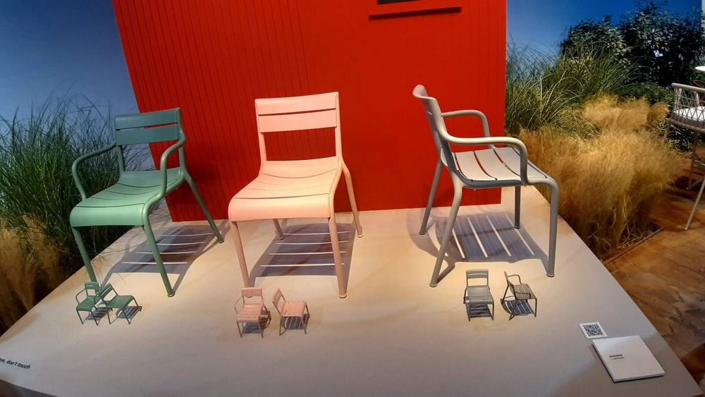 Стул пластиковый Pedrali Souvenir, розовый