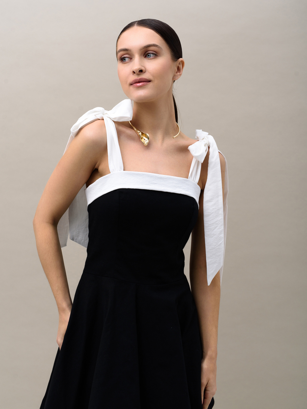 Обруч "Lily" Gold