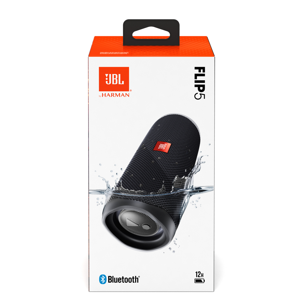 Акустическая система JBL Flip 5 Black JBLFLIP5BLK