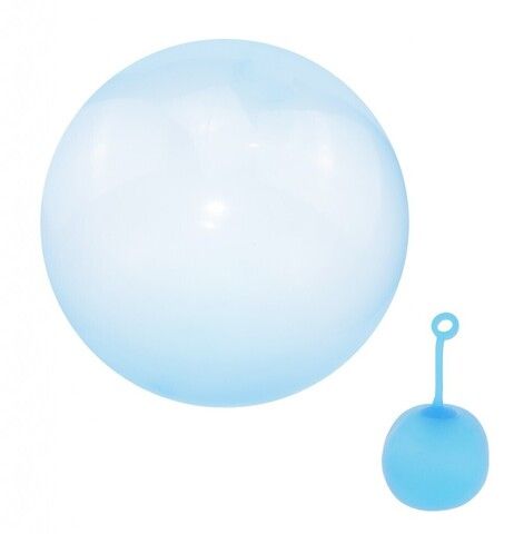 Суперпрочный надувной шар, цвет синий, 130 см