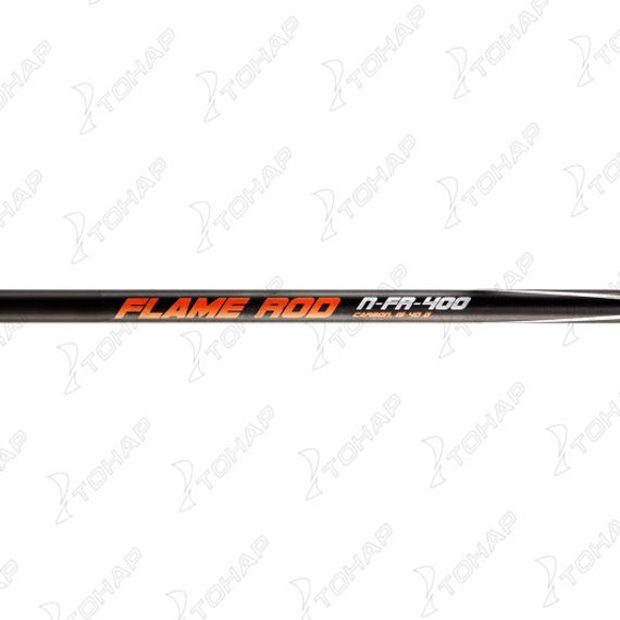 Удилище маховое FLAME ROD carbon, 4m, 15-40g (N-FR-400) Nisus