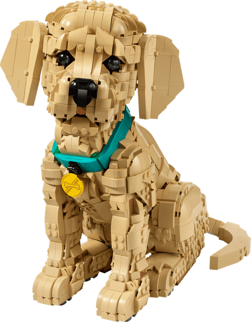 Конструктор LEGO Icons 11384 Golden Retriever Puppy