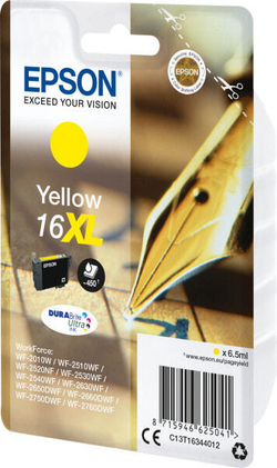 Epson Pen and crossword C13T16344022 струйный картридж Подлинный Желтый 1 шт