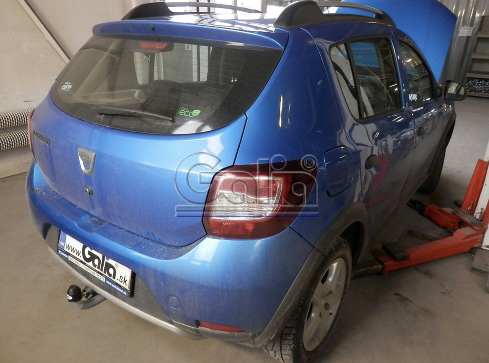 Фаркоп оцинкованный Galia D044A для Renault Sandero 2014-, Renault Sandero Stepway 2014-(паспорт и сертификат в комплекте)(без электрики)