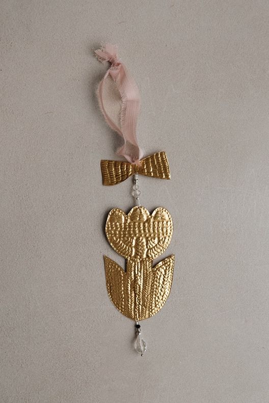 Новогодняя игрушка Цветочек / Polya Studio