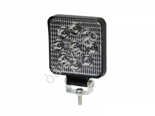 Прожектор LED -квадрат  9W ( 85* 85*20) 9LED 9*1Вт (12в) шт 12в092 M5 #GZ004