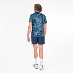 Мужское теннисное поло BIDI BADU Yero Tech Polo Men - Blue