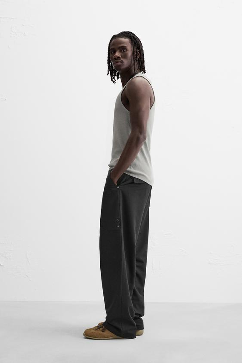 ZARA МАЙКА, АНТРАЦИТОВО-СЕРЫЙ