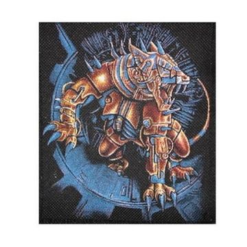 Нашивка Собака - киборг (105Х125)