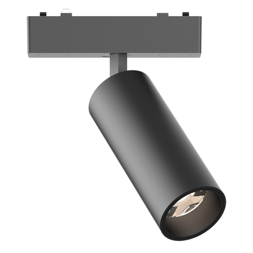 ST677.436.09 Магнитный трековый светильник Черный LED 1*9W 3000K 540Lm Ra>90 IP20 D44xH110 48V