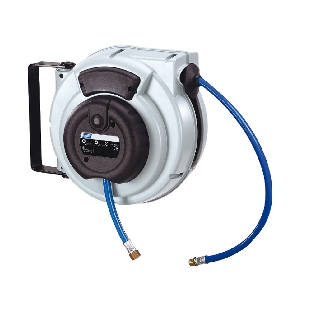 Пластиковая катушка закрытого типа для воздуха, шланг 9 м. 8х12 мм., GARTEC (Италия)