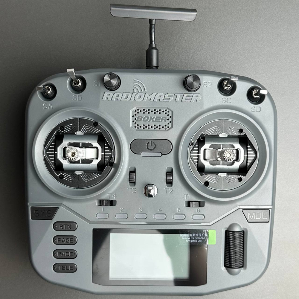 Аппаратура управления Radiomaster Boxer ELRS 2.4 GRY(Серый) M2