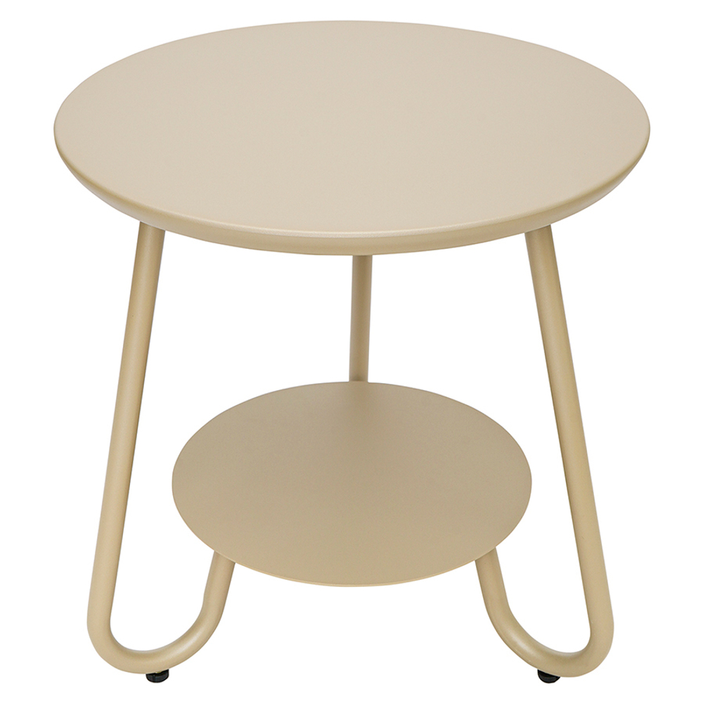 Столик журнальный stian, D50 см, бежевый