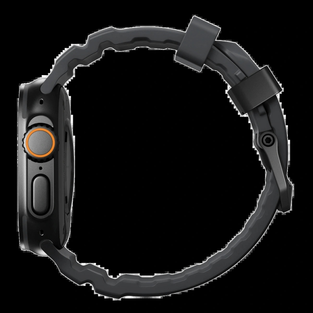 Ремешок Nomad Rocky Point Band для Apple Watch 42/44/45/49мм, Black/Storm (NM014803858)