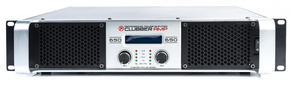CVGAUDIO Clubber-650 Профессиональный двухканальный усилитель мощности