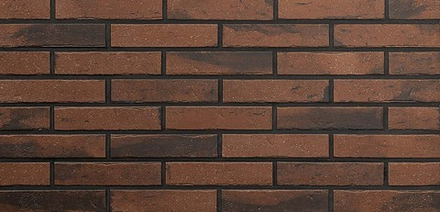 Westerwalder Klinker WK121 Braun, Urban 240x52x10 - Глазурованная фасадная плитка