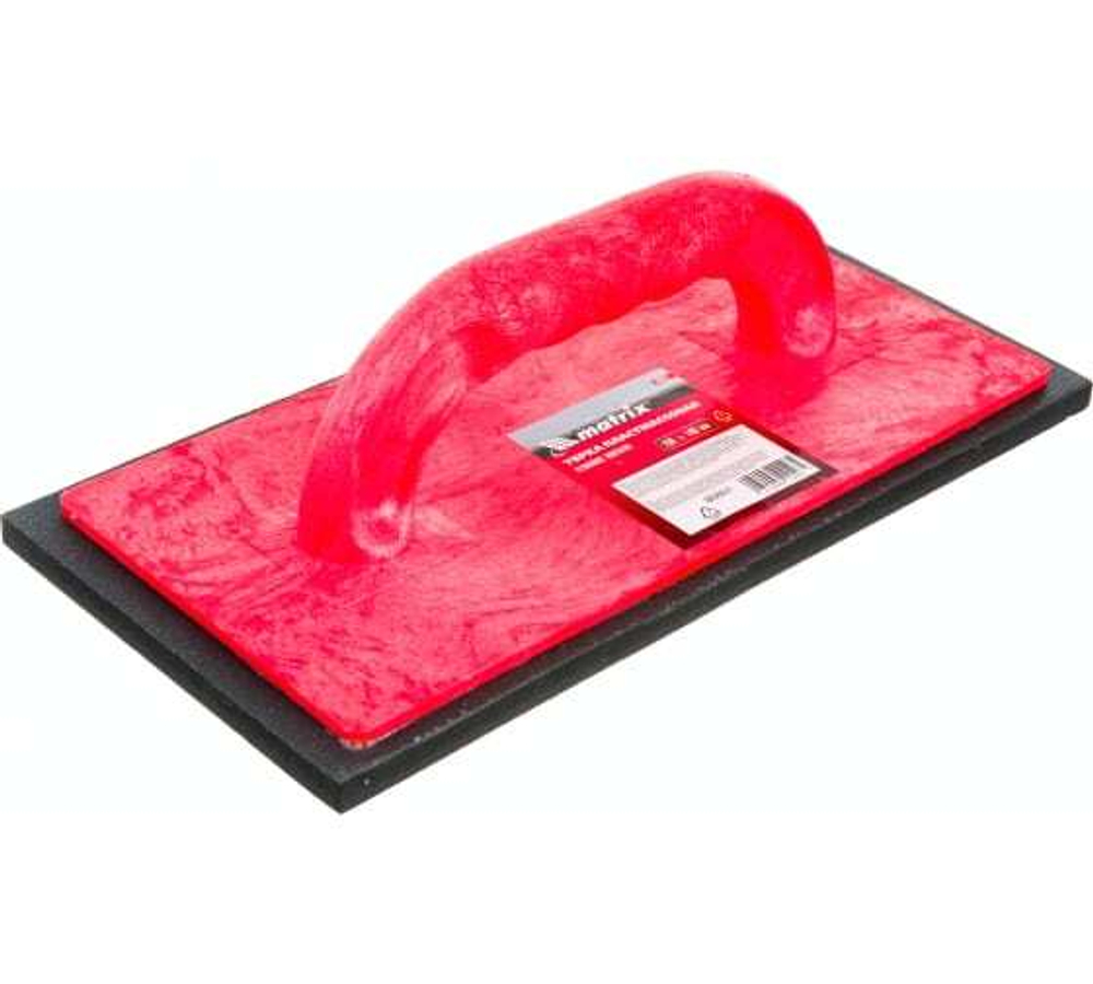 ТЕРКА MATRIX ПЛАСТМАССОВАЯ РЕЗ/ПОКРЫТИЕ 280Х140ММ 86801