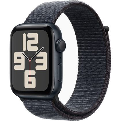 Apple Watch SE 2 (2024) GPS 44mm Midnight Aluminum Case with Ink Sport Loop