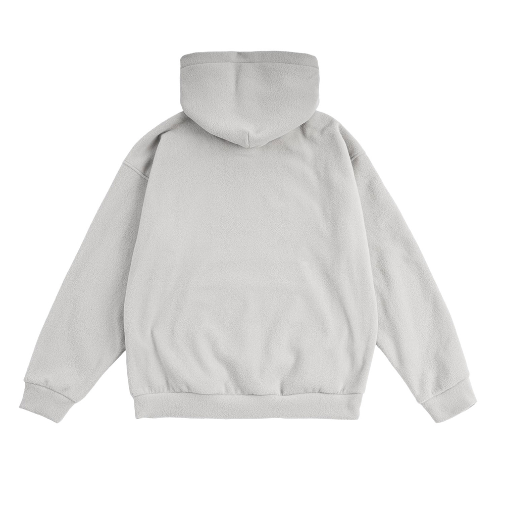 Худи "Fleece/Logo" Светло-серый