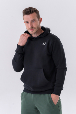 Мужская толстовка Nebbia Pull-over Hoodie with a Pouch Pocket 331 Black