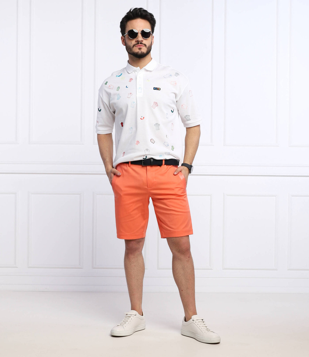 поло paddy celebration BOSS GREEN - белый(50466968)