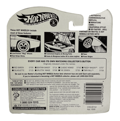 Hot Wheels Vintage Series: Classic Nomad (Black) (1993)