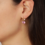 Серьги Dyrberg Kern LOUISE SG LIGHT ROSE 380018 R/G