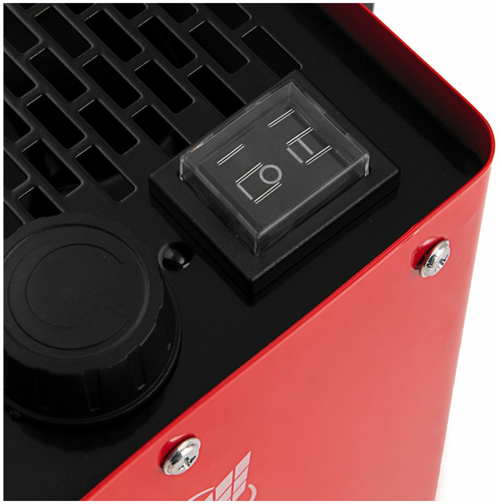 Тепловая пушка керамическая SHCL-2000, квадратная, 230В, 125м3/ч, 1/2кВт, MTX, 96402